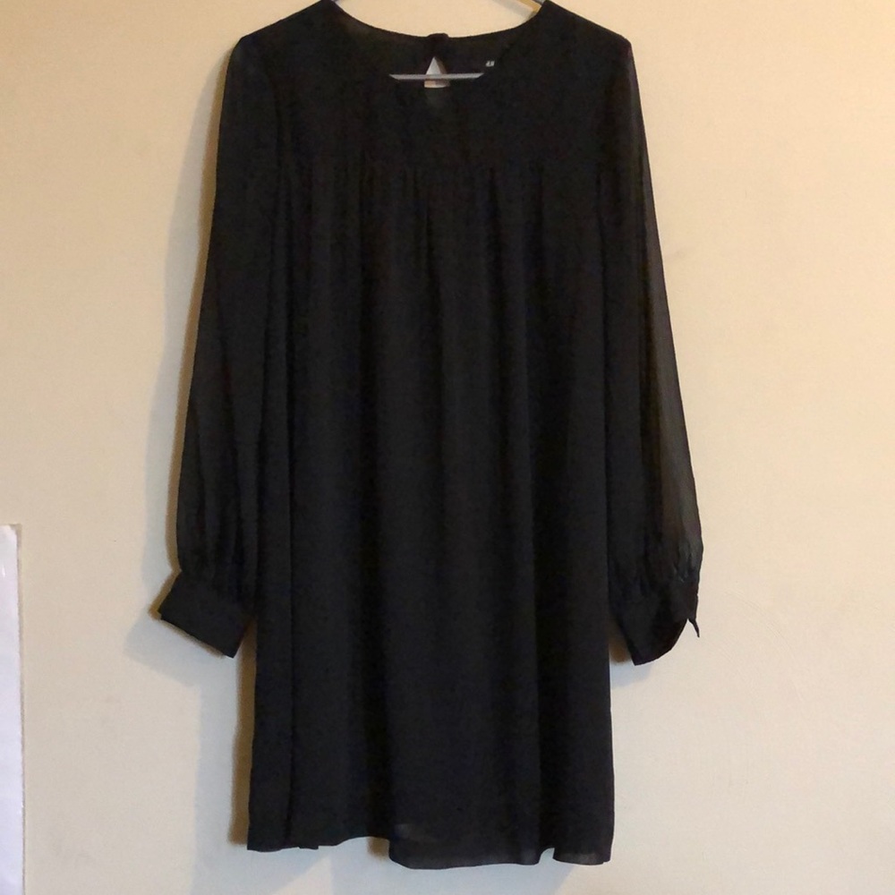 H&M little black mini dress